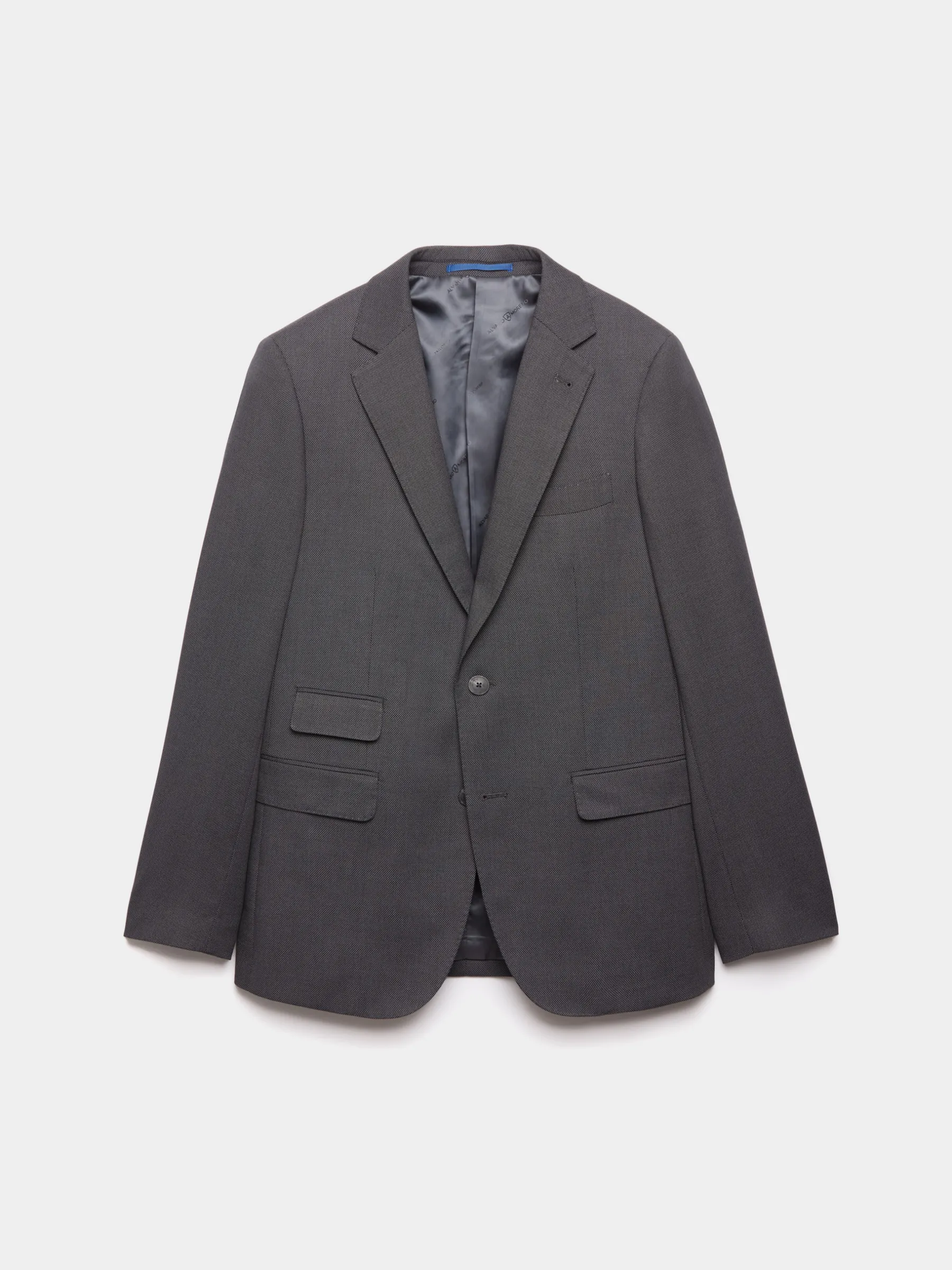 Trajes|Trajes<Alvaro Moreno AMERICANA BIRDEYE Gris