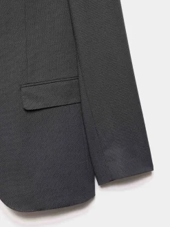 Trajes|Trajes<Alvaro Moreno AMERICANA BIRDEYE Gris