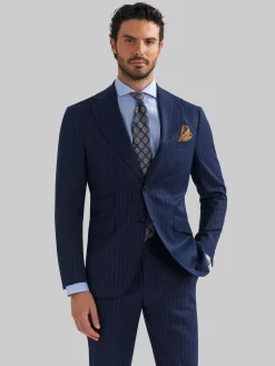 Trajes|Trajes<Alvaro Moreno AMERICANA CAPO DIPLO Azul Marino