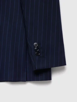 Trajes|Trajes<Alvaro Moreno AMERICANA CAPO DIPLO Azul Marino