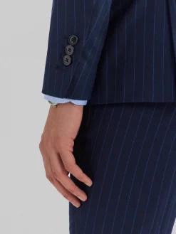 Trajes|Trajes<Alvaro Moreno AMERICANA CAPO DIPLO Azul Marino