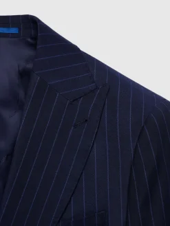 Trajes|Trajes<Alvaro Moreno AMERICANA CAPO DIPLO Azul Marino