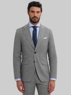 Trajes|Trajes<Alvaro Moreno AMERICANA CAPO GALES Gris