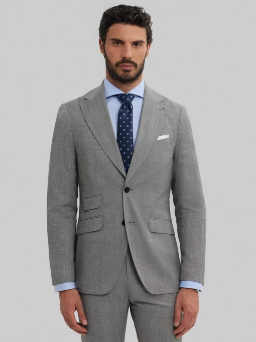 Trajes|Trajes<Alvaro Moreno AMERICANA CAPO GALES Gris