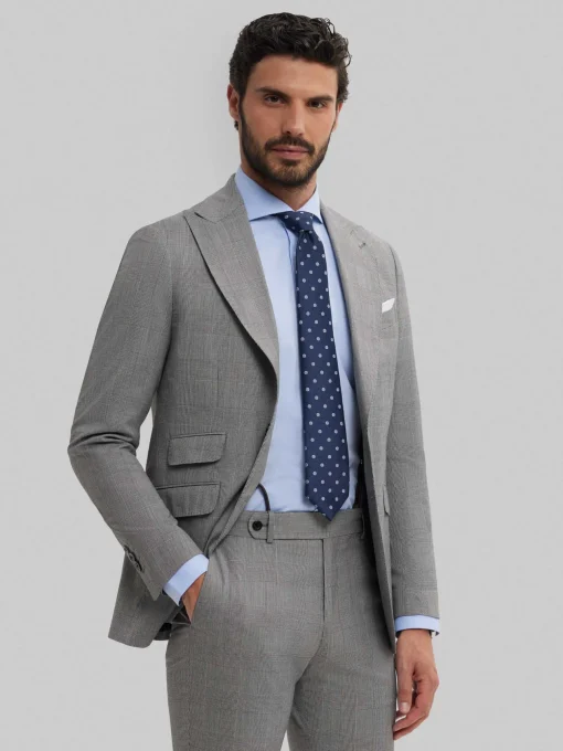 Trajes|Trajes<Alvaro Moreno AMERICANA CAPO GALES Gris