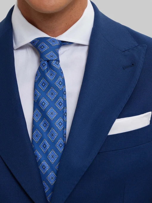 Trajes|Trajes<Alvaro Moreno AMERICANA CAPO MICRO Azul