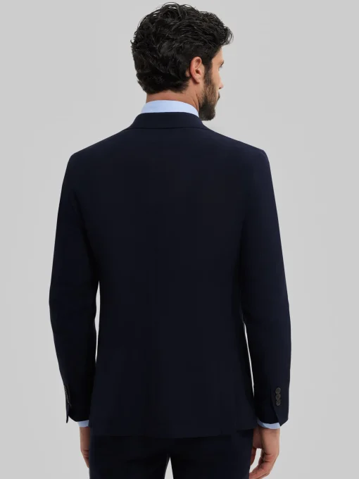 Trajes|Trajes<Alvaro Moreno AMERICANA CAPO PLAIN Azul Marino