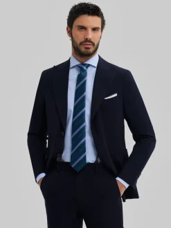 Trajes|Trajes<Alvaro Moreno AMERICANA CAPO PLAIN Azul Marino