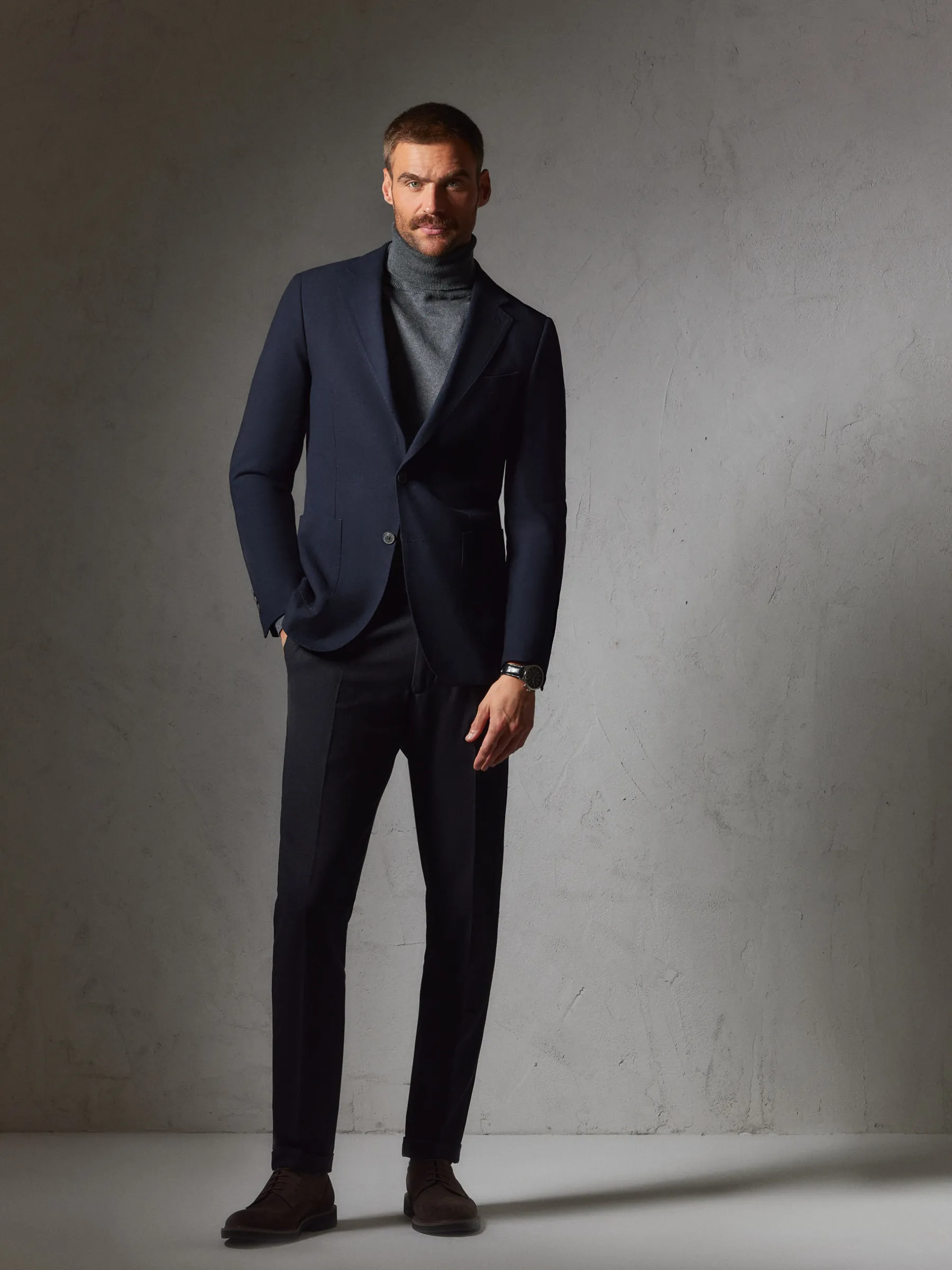 Americanas<Alvaro Moreno AMERICANA CLASSIC TWILL Azul Marino