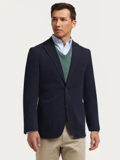 Americanas<Alvaro Moreno AMERICANA COTTON Azul Marino