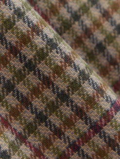 Americanas<Alvaro Moreno AMERICANA CUADRO HARRIS Verde