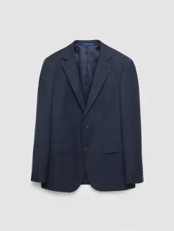 Trajes|Trajes<Alvaro Moreno AMERICANA FIL A FIL Azul Marino