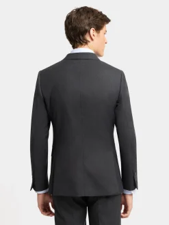 Trajes|Trajes<Alvaro Moreno AMERICANA FIL A FIL CRUZADO Gris