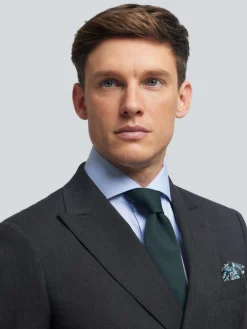 Trajes|Trajes<Alvaro Moreno AMERICANA FIL A FIL CRUZADO Gris