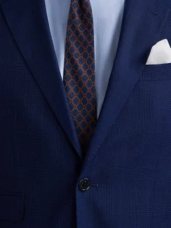 Trajes|Trajes<Alvaro Moreno AMERICANA GALES SLIM Azul