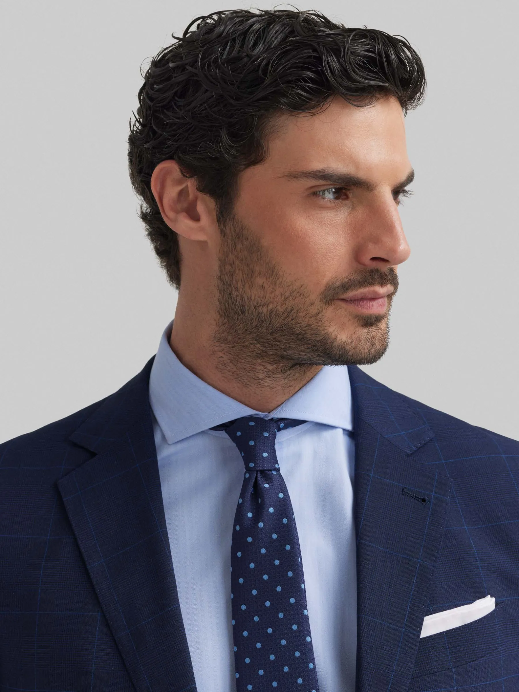 Trajes|Trajes<Alvaro Moreno AMERICANA GALES SLIM Azul Marino