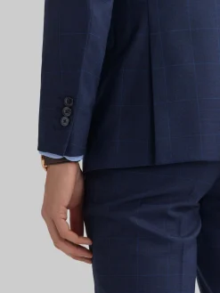 Trajes|Trajes<Alvaro Moreno AMERICANA GALES SLIM Azul Marino