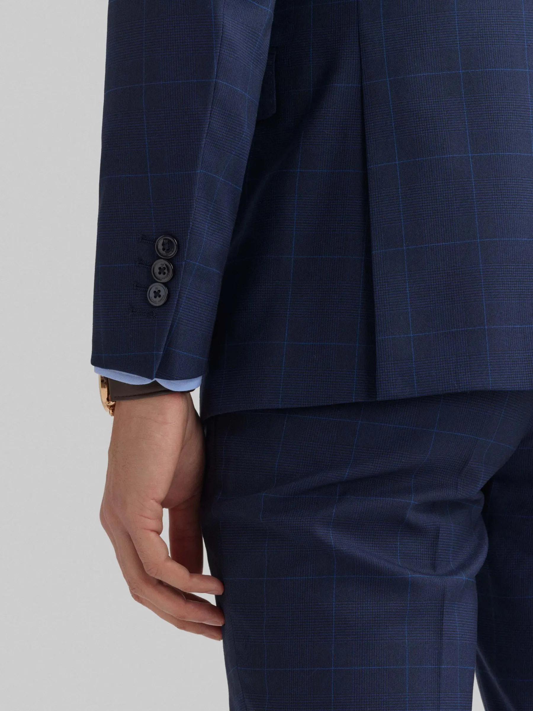 Trajes|Trajes<Alvaro Moreno AMERICANA GALES SLIM Azul Marino