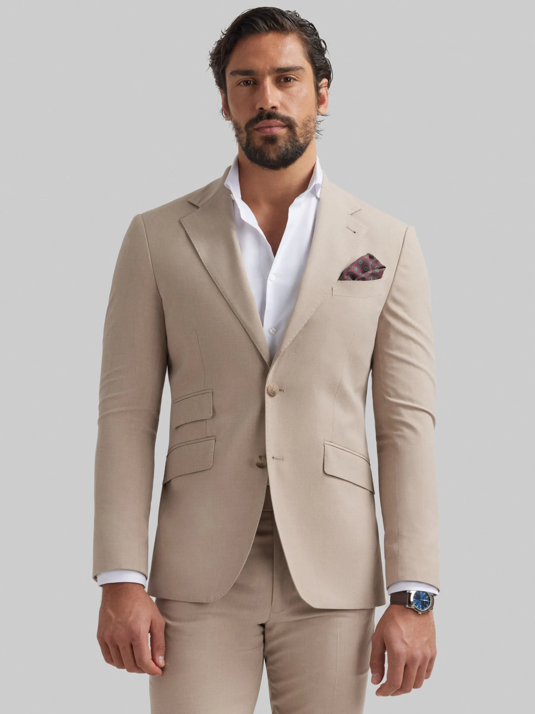 Trajes|Trajes<Alvaro Moreno AMERICANA NAPOLI Beige