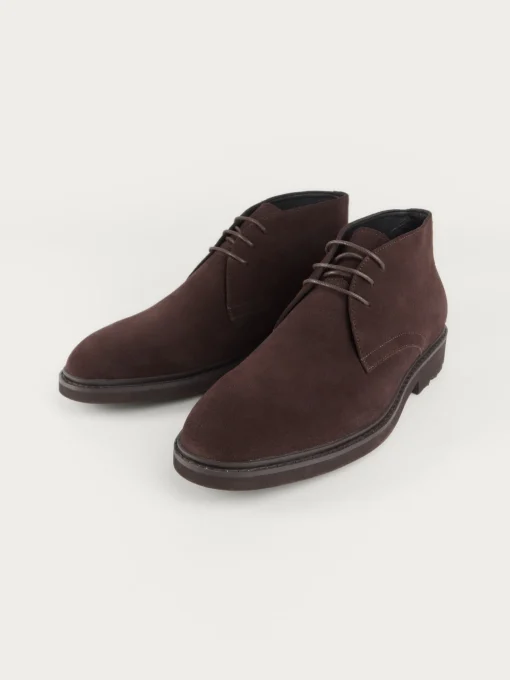 Botines<Alvaro Moreno BOTIN SERRAJE MARRÓN Marrón