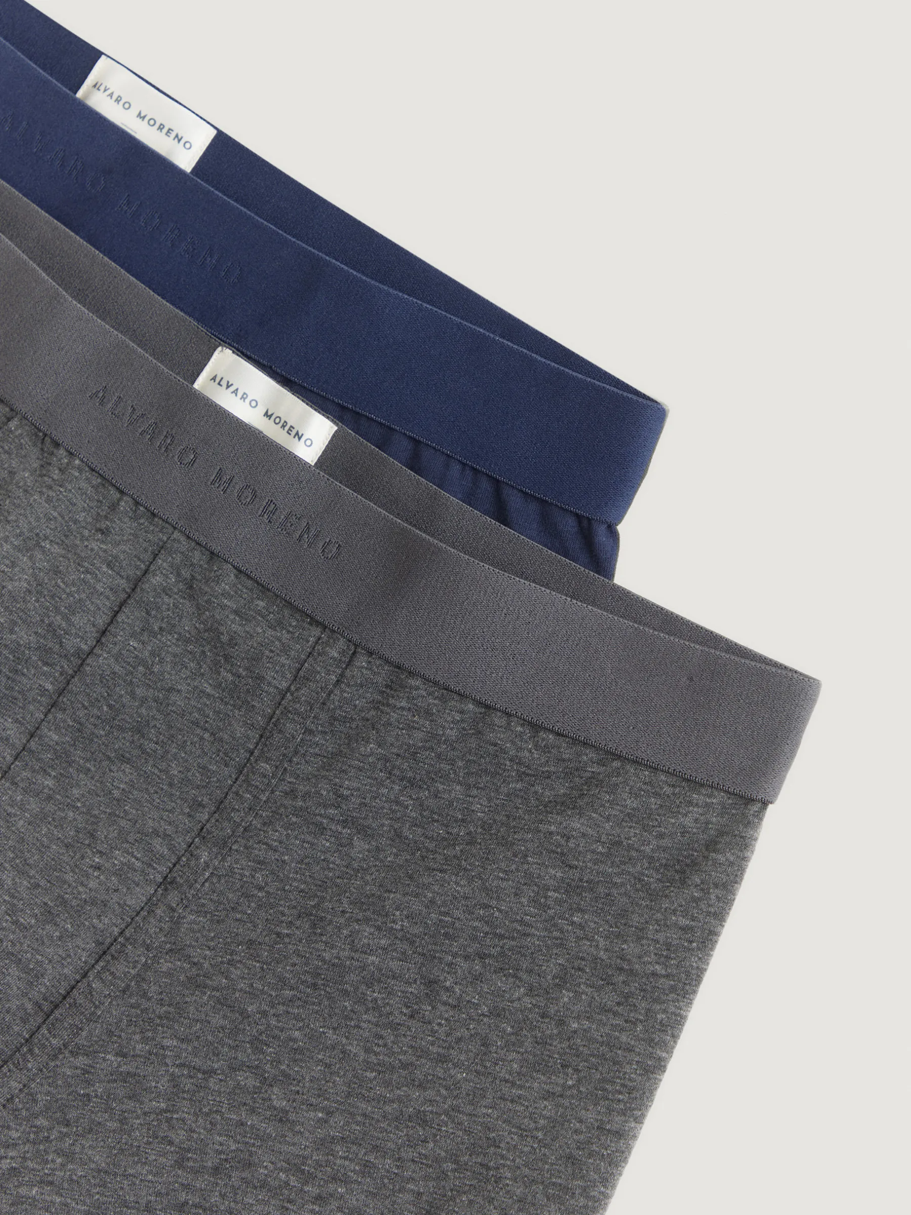 Ropa Interior<Alvaro Moreno BOXER BASIC Gris