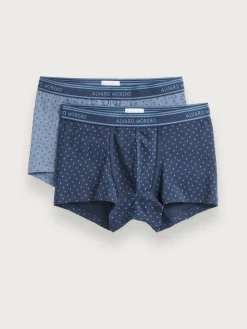 Ropa Interior<Alvaro Moreno BOXER FLOWERS Azul Marino