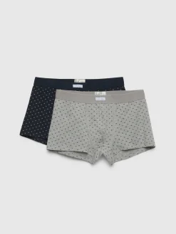 Ropa Interior<Alvaro Moreno BOXER GRAIN Azul Marino