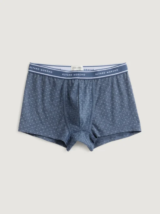 Ropa Interior<Alvaro Moreno BOXER INFINITY Azul Marino