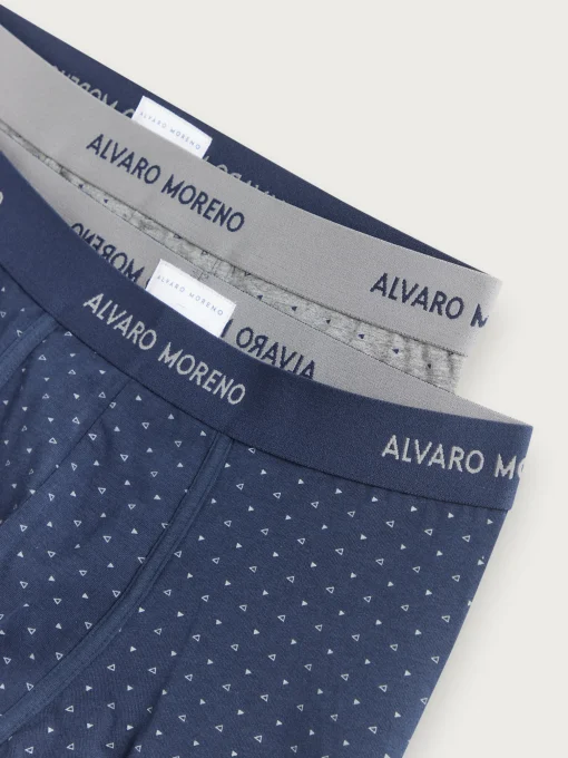 Ropa Interior<Alvaro Moreno BOXER KOMBU Azul Marino