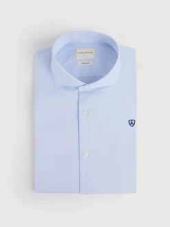 Camisas Vestir|Camisas Vestir<Alvaro Moreno CAMISA COMFORT FIL A FIL Celeste