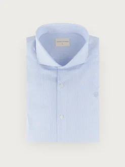 Camisas Vestir|Camisas Vestir<Alvaro Moreno CAMISA COMFORT MICRO RAYAS Celeste