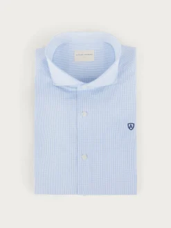 Camisas Vestir|Camisas Vestir<Alvaro Moreno CAMISA COMFORT MICROCUADRO Celeste