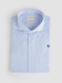 Camisas Vestir|Camisas Vestir<Alvaro Moreno CAMISA COMFORT RAYAS Celeste