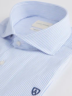 Camisas Vestir|Camisas Vestir<Alvaro Moreno CAMISA COMFORT RAYAS Celeste