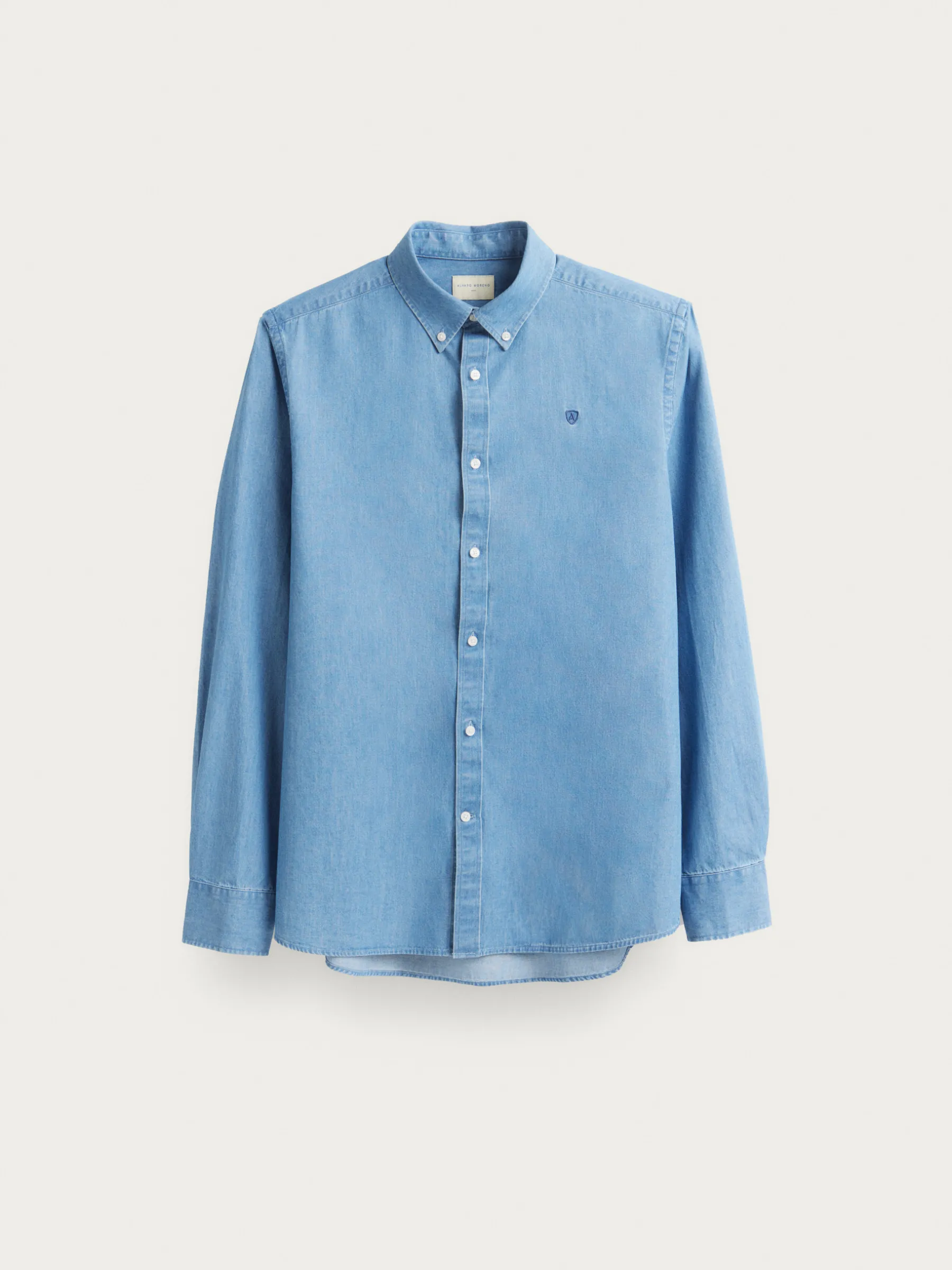 Casual<Alvaro Moreno CAMISA DENIM B.DOWN Azul