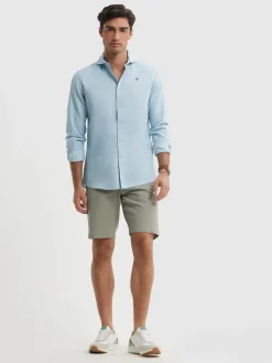 Casual<Alvaro Moreno CAMISA DENIM JACK Celeste