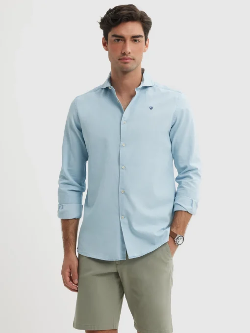 Casual<Alvaro Moreno CAMISA DENIM JACK Celeste