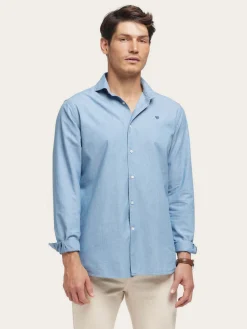 Casual<Alvaro Moreno CAMISA DENIM STRUCTURE Azul