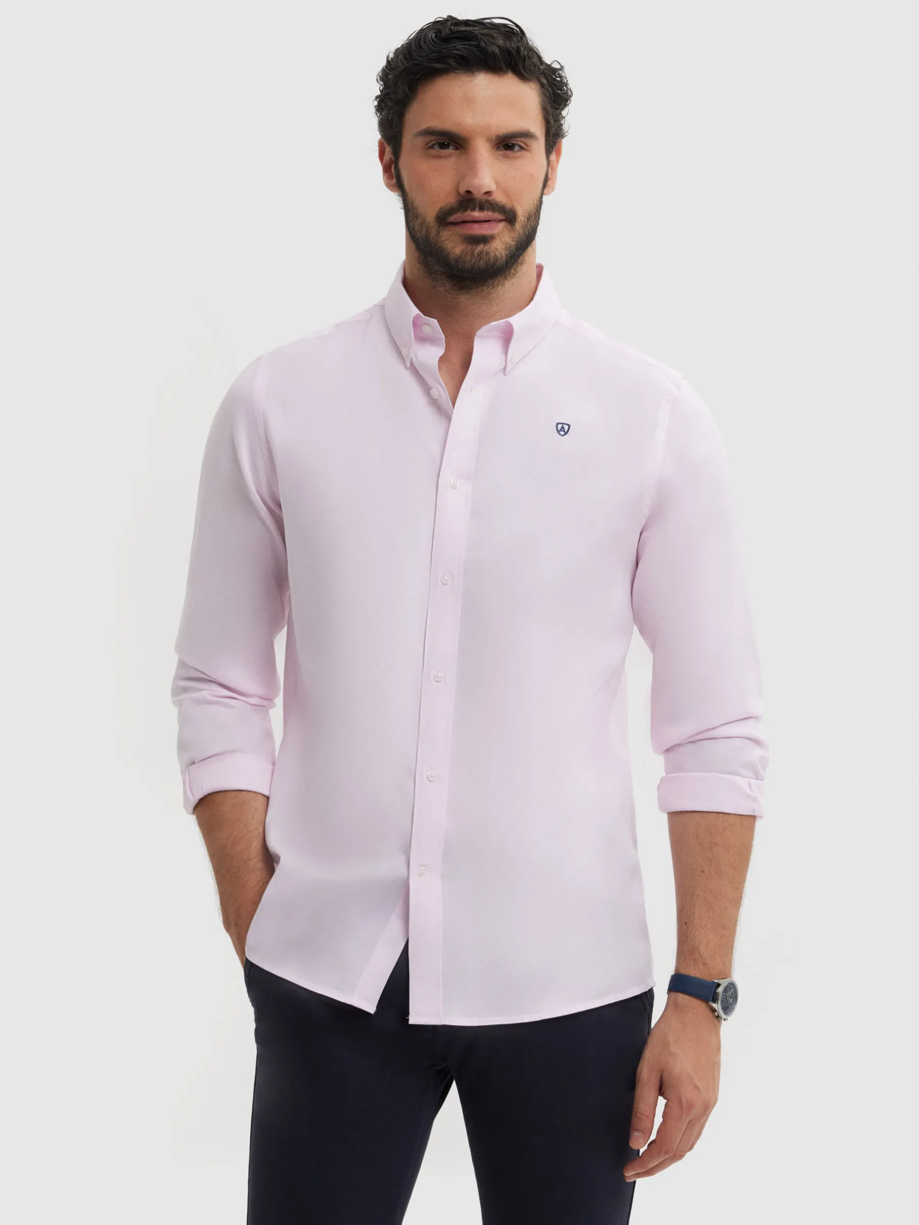 Casual<Alvaro Moreno CAMISA ESTRUCTURA DUTTON Rosa
