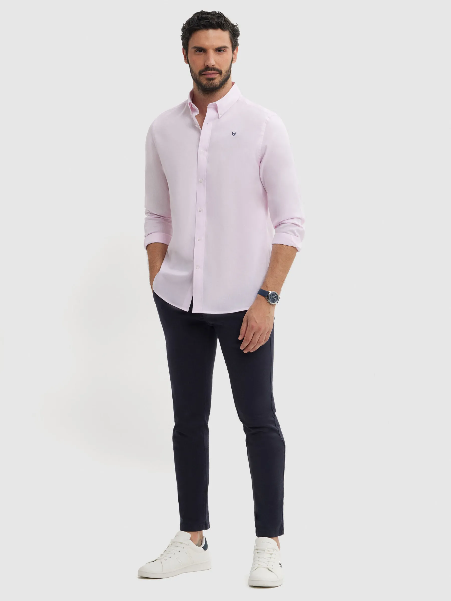 Casual<Alvaro Moreno CAMISA ESTRUCTURA DUTTON Rosa