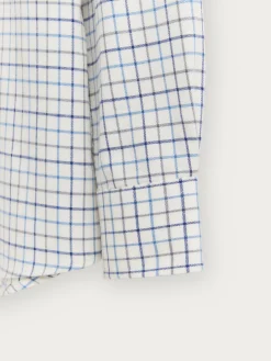 Franela<Alvaro Moreno CAMISA FLANNEL CHECKS Azul Marino