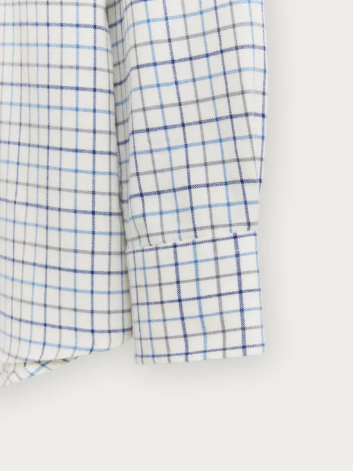 Franela<Alvaro Moreno CAMISA FLANNEL CHECKS Azul Marino
