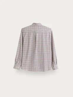Camisas<Alvaro Moreno CAMISA FLANNEL CHECKS KIDS Burdeos