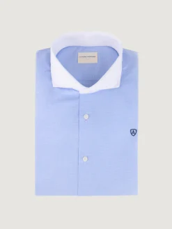 Camisas Vestir|Camisas Vestir<Alvaro Moreno CAMISA MICRO C. BLANCO Celeste