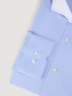 Camisas Vestir|Camisas Vestir<Alvaro Moreno CAMISA MICRO C. BLANCO Celeste