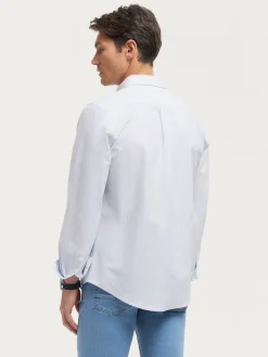 Oxford<Alvaro Moreno CAMISA OXFORD ASTON Celeste