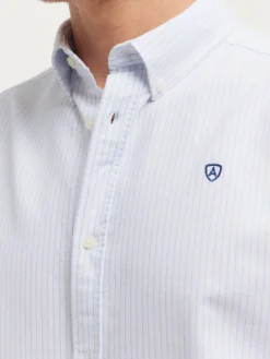 Oxford<Alvaro Moreno CAMISA OXFORD ASTON Celeste