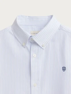 Oxford<Alvaro Moreno CAMISA OXFORD ASTON Celeste