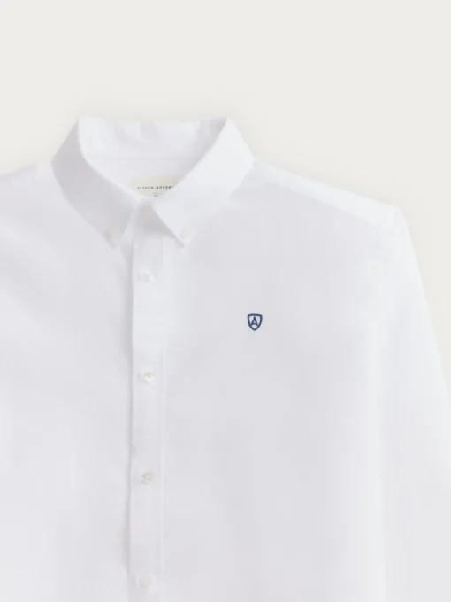 Oxford<Alvaro Moreno CAMISA OXFORD BASIC Blanco