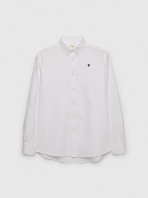 Oxford<Alvaro Moreno CAMISA OXFORD BASIC Blanco